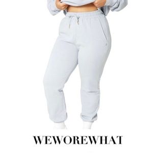 WEWOREWHAT High Waist Cotton Sweatpants